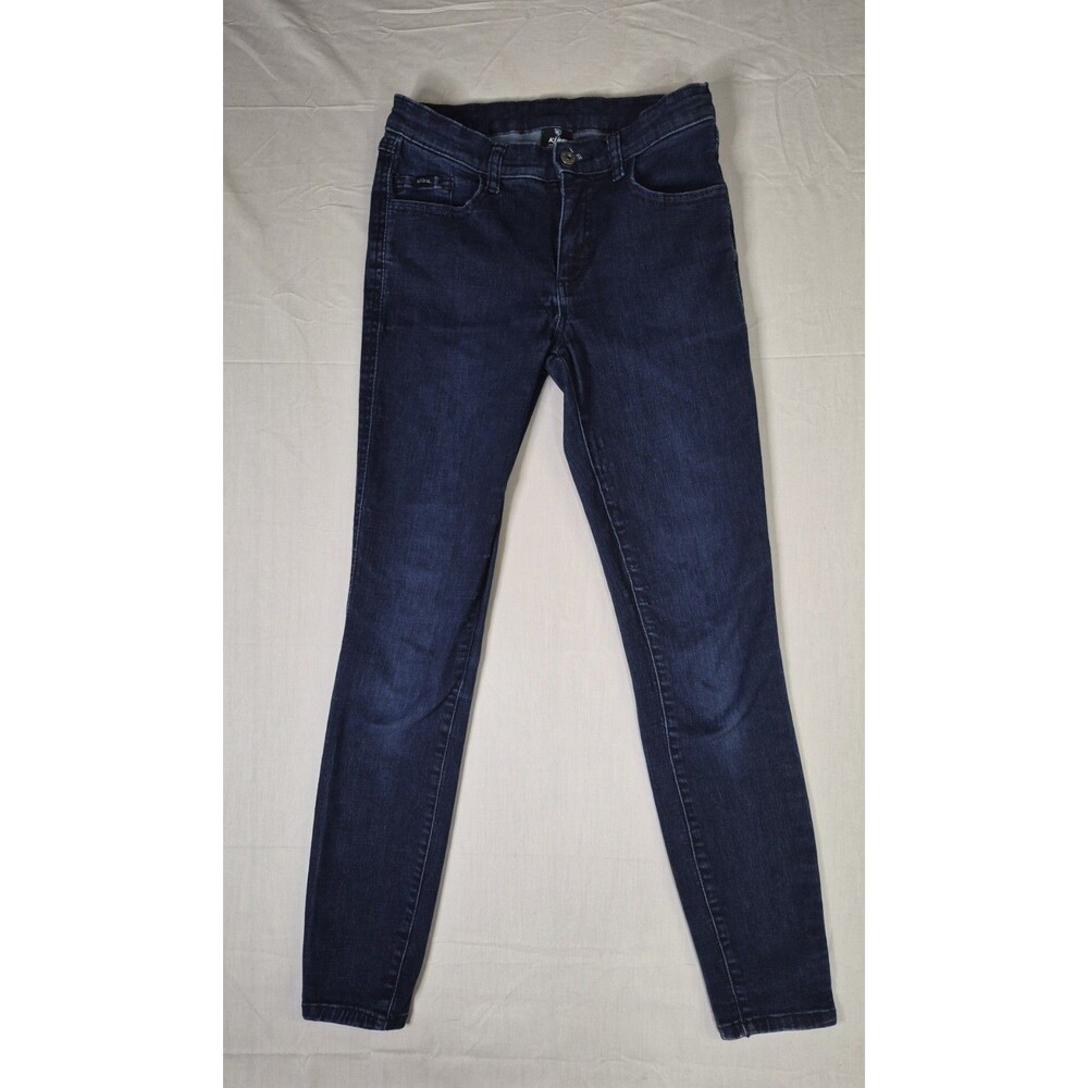Kuhl Jeans Women's Size 4 Short Blue Straight Leg Casual Fit Y2k Style
